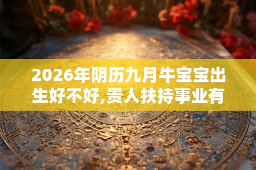 2026年阴历九月牛宝宝出生好不好,贵人扶持事业有成
