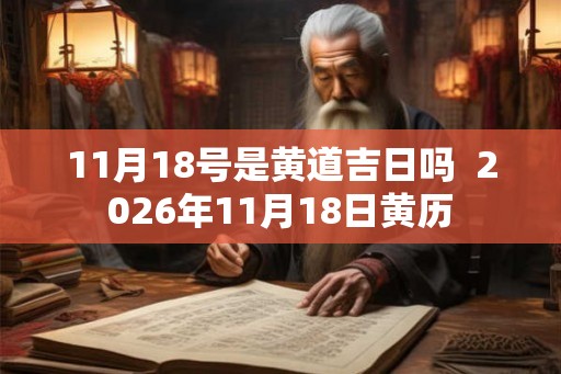 11月18号是黄道吉日吗  2026年11月18日黄历
