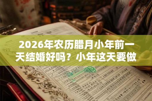 2026年农历腊月小年前一天结婚好吗?小年这天要做什么? 2026年农历腊月小年前一天结婚好吗?小年这天要做什么?