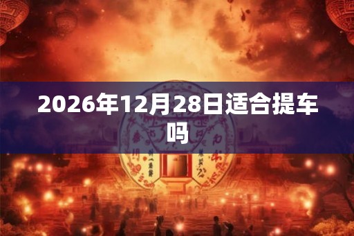 2026年12月28日适合提车吗