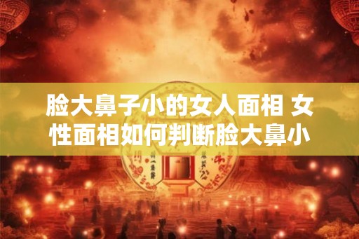 脸大鼻子小的女人面相 女性面相如何判断脸大鼻小