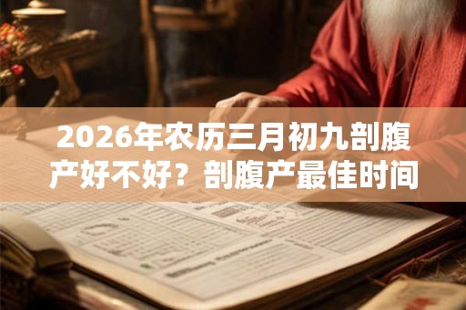 2026年农历三月初九剖腹产好不好？剖腹产最佳时间