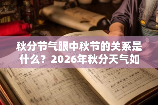 秋分节气跟中秋节的关系是什么？2026年秋分天气如何？
