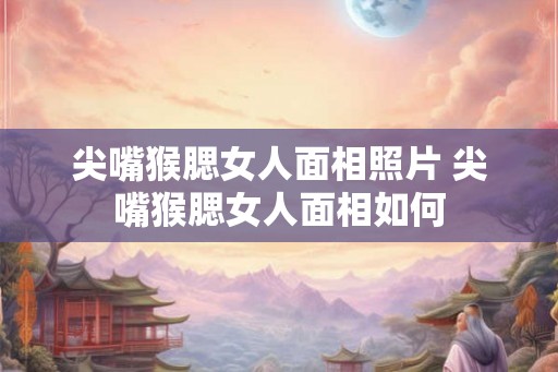 尖嘴猴腮女人面相照片 尖嘴猴腮女人面相如何