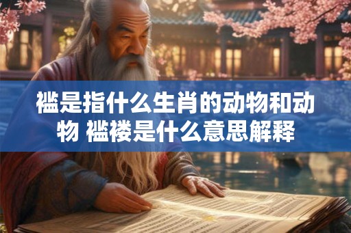 褴是指什么生肖的动物和动物 褴褛是什么意思解释