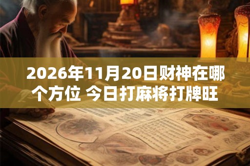 2026年11月20日财神在哪个方位 今日打麻将打牌旺运方位