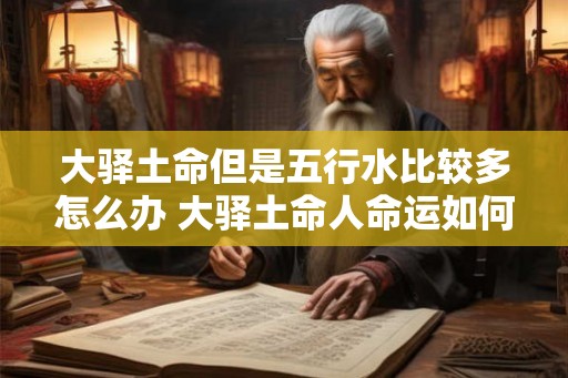 大驿土命但是五行水比较多怎么办 大驿土命人命运如何