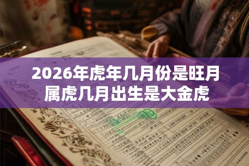 2026年虎年几月份是旺月 属虎几月出生是大金虎