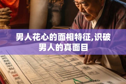 男人花心的面相特征,识破男人的真面目