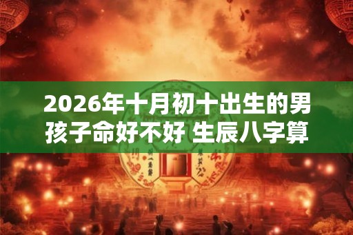 2026年十月初十出生的男孩子命好不好 生辰八字算命