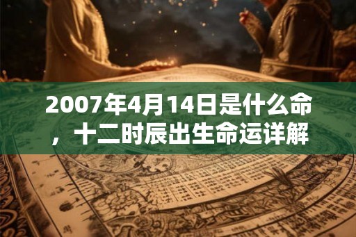 2007年4月14日是什么命，十二时辰出生命运详解