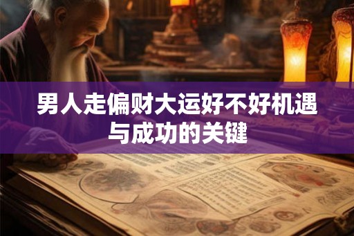 男人走偏财大运好不好机遇与成功的关键 男人走偏财大运好不好机遇与成功的关键