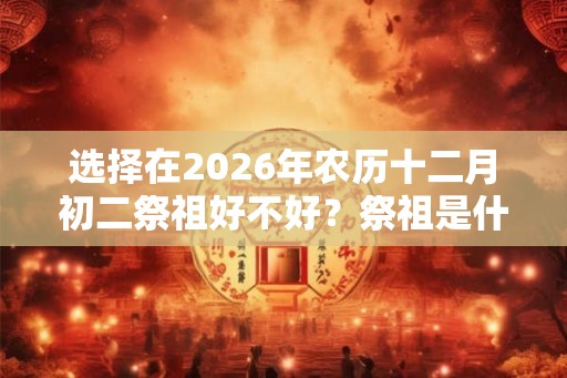选择在2026年农历十二月初二祭祖好不好？祭祖是什么意思？