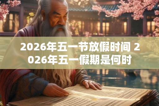 2026年五一节放假时间 2026年五一假期是何时