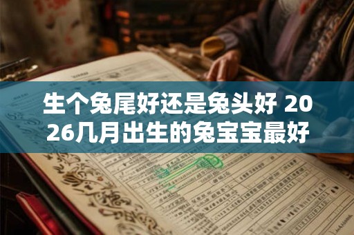 生个兔尾好还是兔头好 2026几月出生的兔宝宝最好