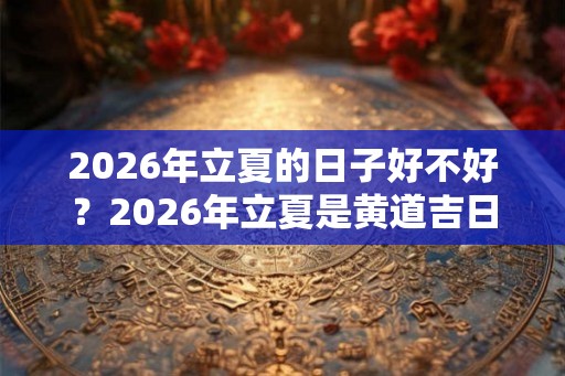 2026年立夏的日子好不好？2026年立夏是黄道吉日吗？