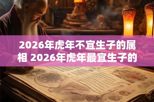 2026年虎年不宜生子的属相 2026年虎年最宜生子的生肖
