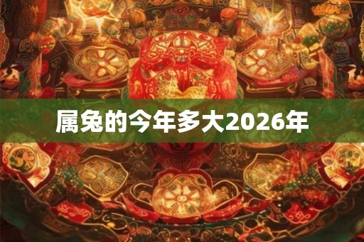 属兔的今年多大2026年