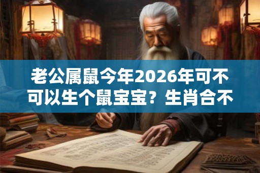 老公属鼠今年2026年可不可以生个鼠宝宝?生肖合不合? 老公属鼠今年2026年可不可以生个鼠宝宝?生肖合不合?