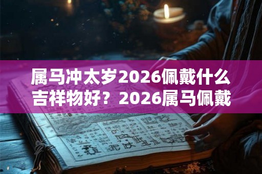 属马冲太岁2026佩戴什么吉祥物好?2026属马佩戴什么生肖好? 属马冲太岁2026佩戴什么吉祥物好?2026属马佩戴什么生肖好?