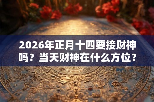 2026年正月十四要接财神吗?当天财神在什么方位? 2026年正月十四要接财神吗?当天财神在什么方位?