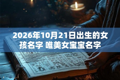 2026年10月21日出生的女孩名字 唯美女宝宝名字 2026年10月21日出生的女孩名字 唯美女宝宝名字