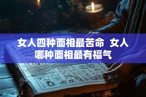 女人四种面相最苦命  女人哪种面相最有福气