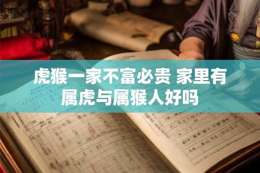 虎猴一家不富必贵 家里有属虎与属猴人好吗
