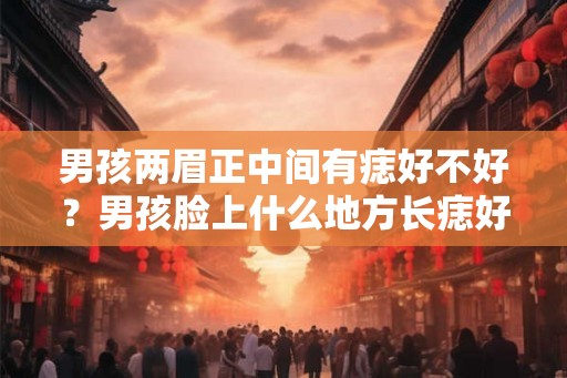 男孩两眉正中间有痣好不好?男孩脸上什么地方长痣好? 男孩两眉正中间有痣好不好?男孩脸上什么地方长痣好?
