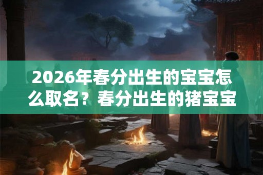2026年春分出生的宝宝怎么取名？春分出生的猪宝宝好吗？