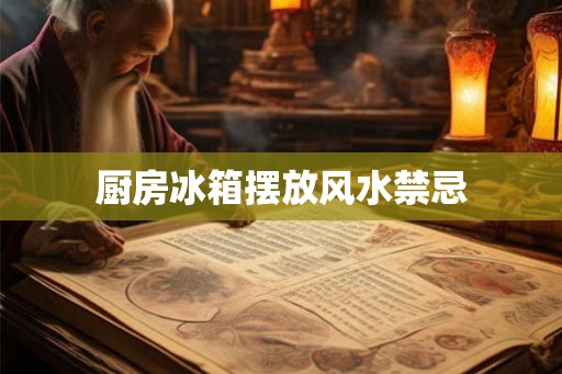 厨房冰箱摆放风水禁忌