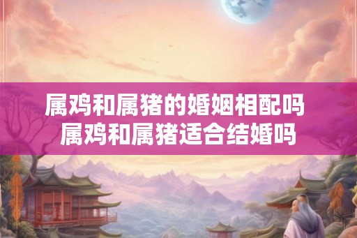 属鸡和属猪的婚姻相配吗 属鸡和属猪适合结婚吗