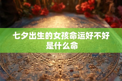 七夕出生的女孩命运好不好 是什么命