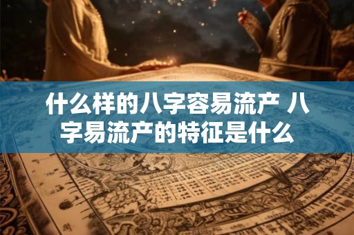 什么样的八字容易流产 八字易流产的特征是什么 什么样的八字容易流产 八字易流产的特征是什么