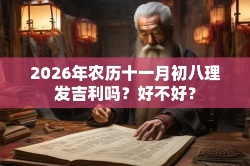 2026年农历十一月初八理发吉利吗？好不好？