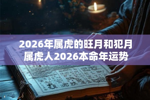 2026年属虎的旺月和犯月 属虎人2026本命年运势