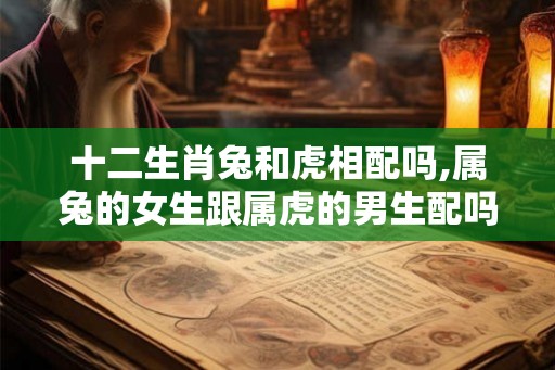 十二生肖兔和虎相配吗,属兔的女生跟属虎的男生配吗？