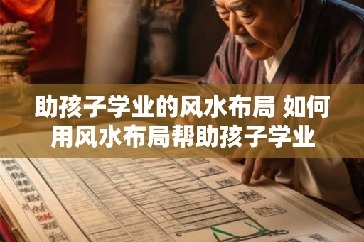 助孩子学业的风水布局 如何用风水布局帮助孩子学业