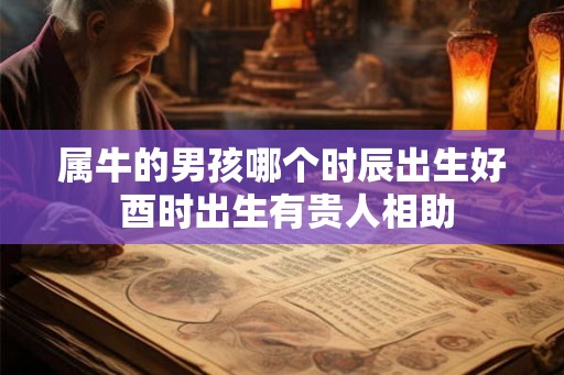 属牛的男孩哪个时辰出生好 酉时出生有贵人相助 属牛的男孩哪个时辰出生好 酉时出生有贵人相助