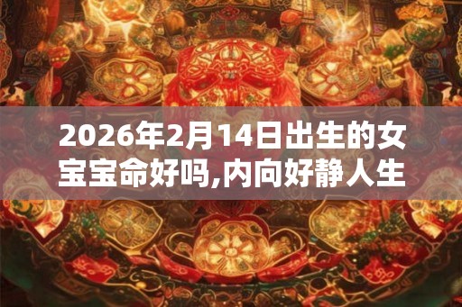 2026年2月14日出生的女宝宝命好吗,内向好静人生丰隆