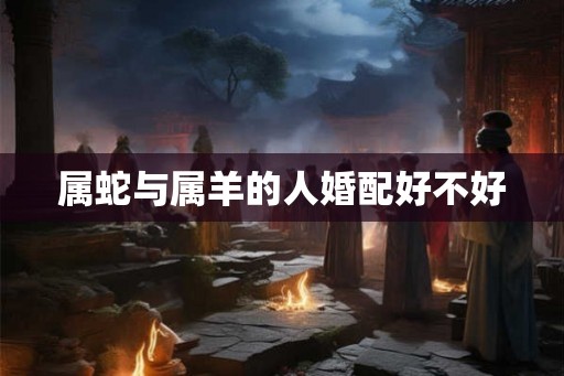 属蛇与属羊的人婚配好不好