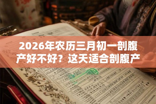2026年农历三月初一剖腹产好不好？这天适合剖腹产吗？