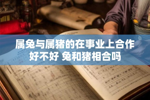 属兔与属猪的在事业上合作好不好 兔和猪相合吗