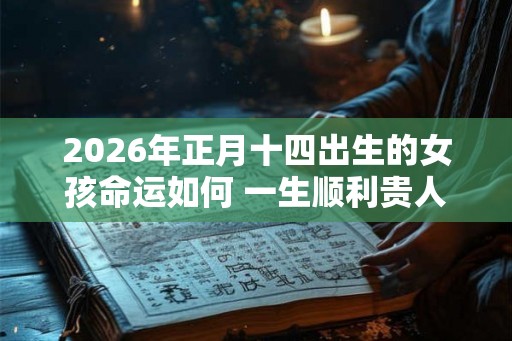 2026年正月十四出生的女孩命运如何 一生顺利贵人多 2026年正月十四出生的女孩命运如何 一生顺利贵人多