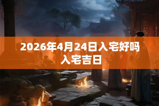 2026年4月24日入宅好吗 入宅吉日