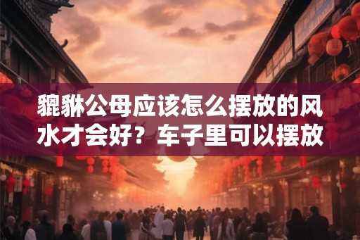 貔貅公母应该怎么摆放的风水才会好？车子里可以摆放貔貅吗？