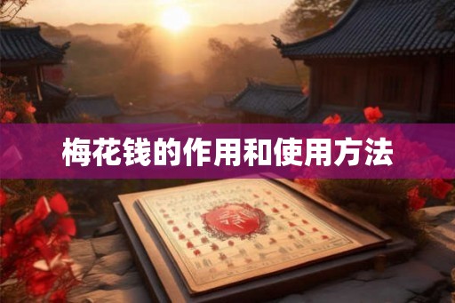 梅花钱的作用和使用方法