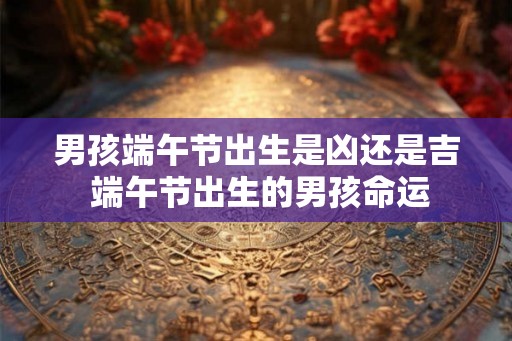 男孩端午节出生是凶还是吉 端午节出生的男孩命运