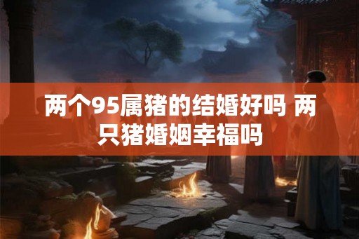 两个95属猪的结婚好吗 两只猪婚姻幸福吗
