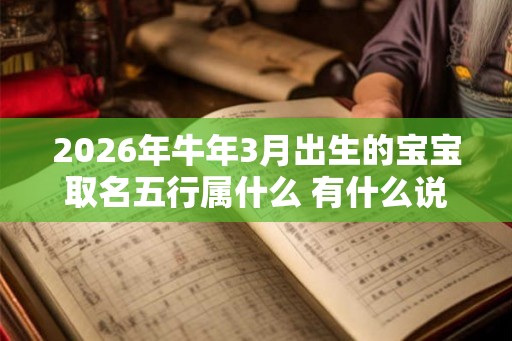 2026年牛年3月出生的宝宝取名五行属什么 有什么说法